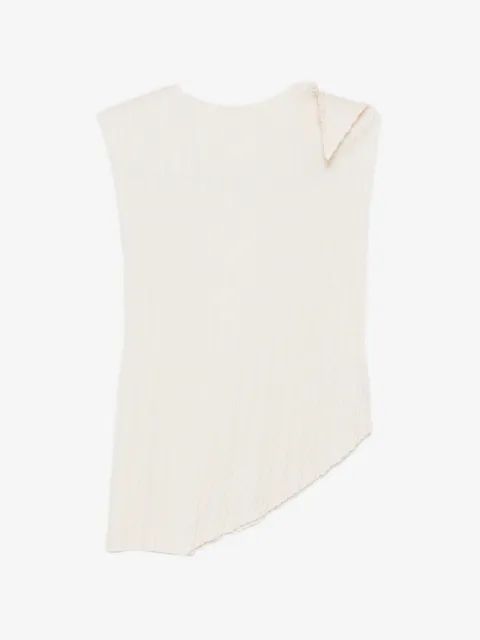 ISSEY MIYAKE 언펄링 플리츠 블라우스