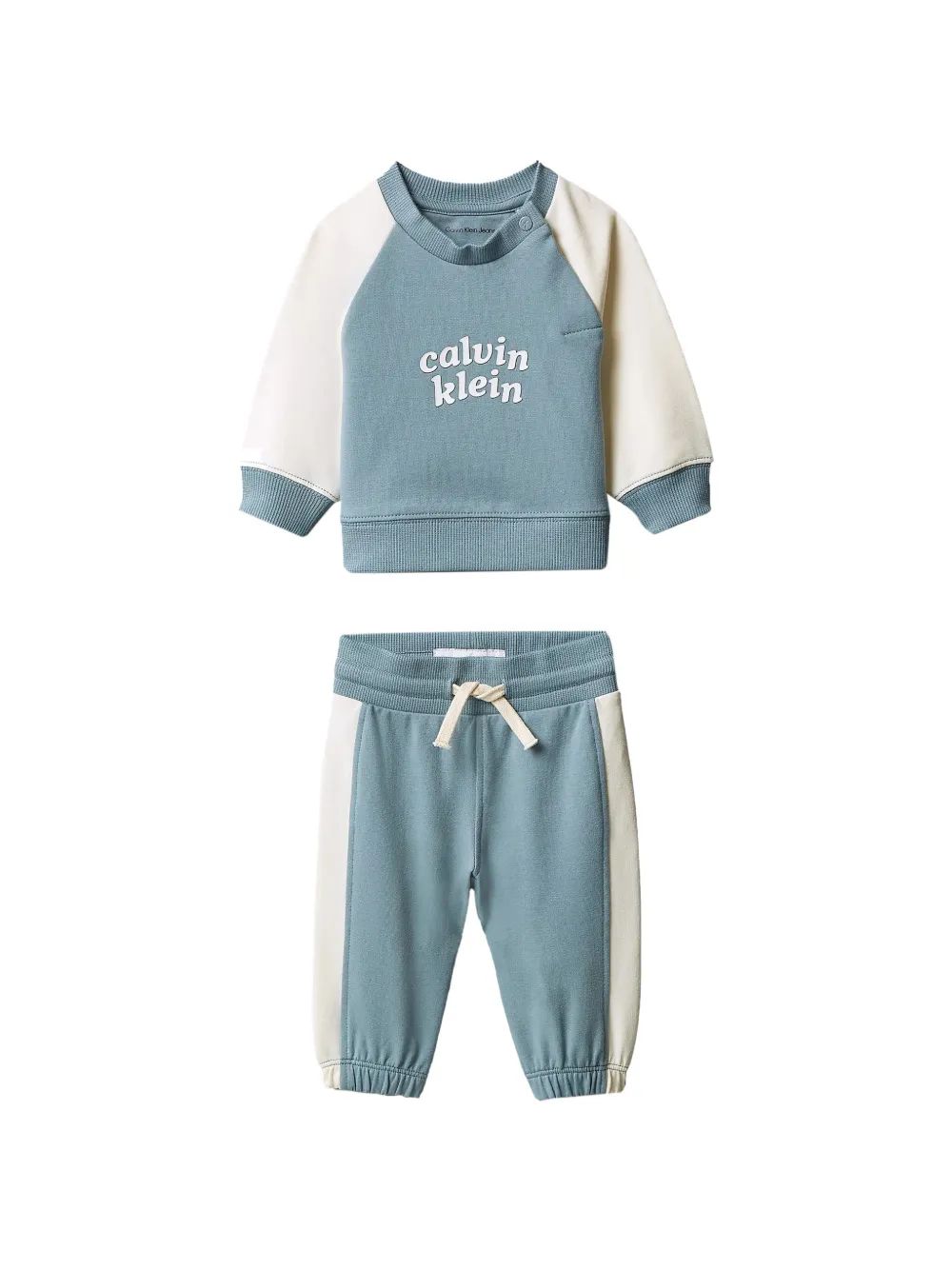 Calvin Klein Kids 로고 프린트 트랙수트