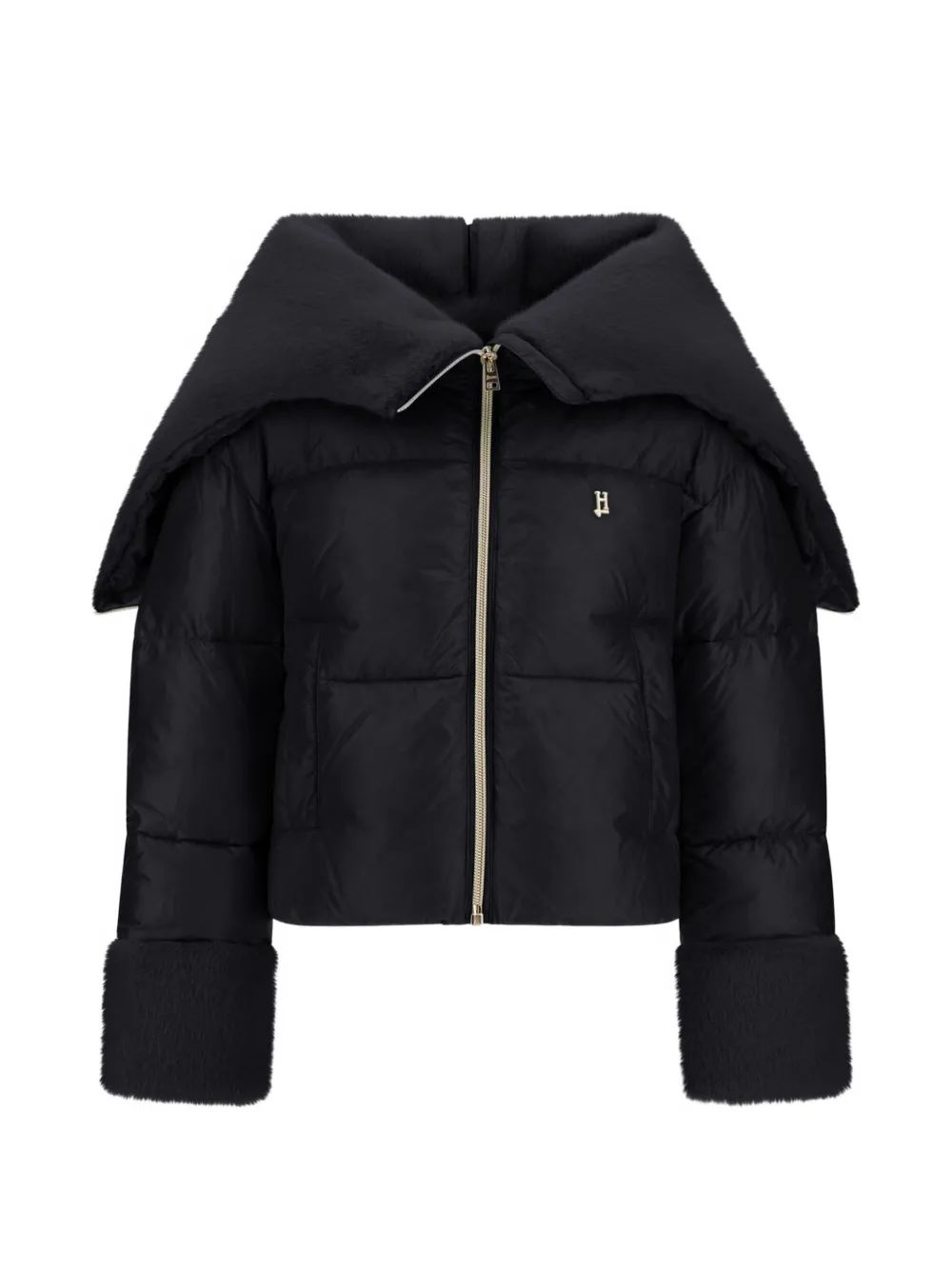 Herno Kids 울트라라이트 페이크 퍼 자켓