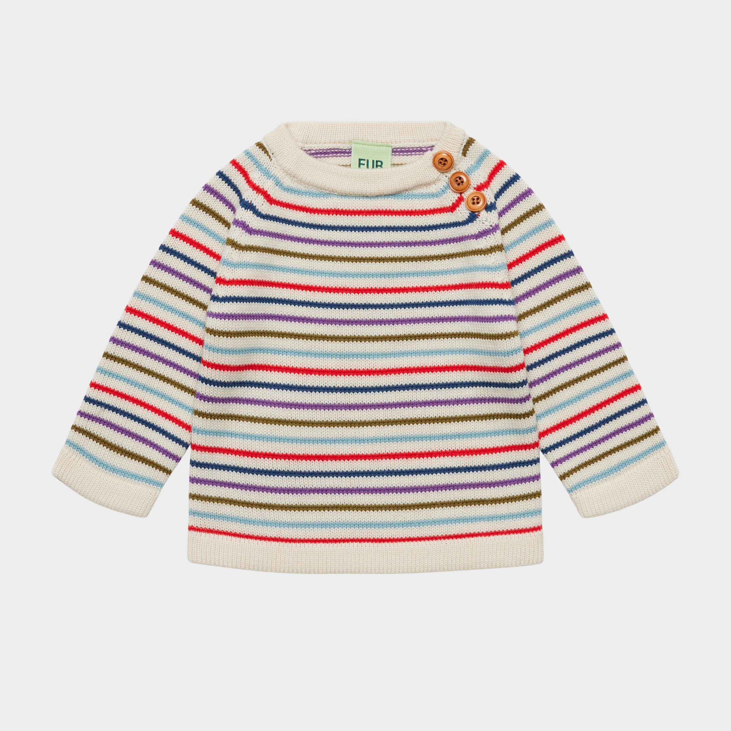 FUB kids 아기 스웨터 기념일 스트라이프