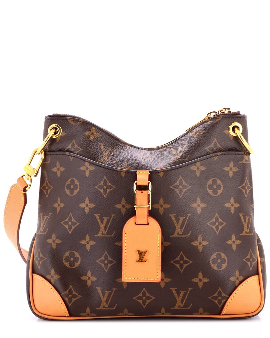 LOUIS VUITTON 브라운 모노그램 캔버스 오데온 NM PM