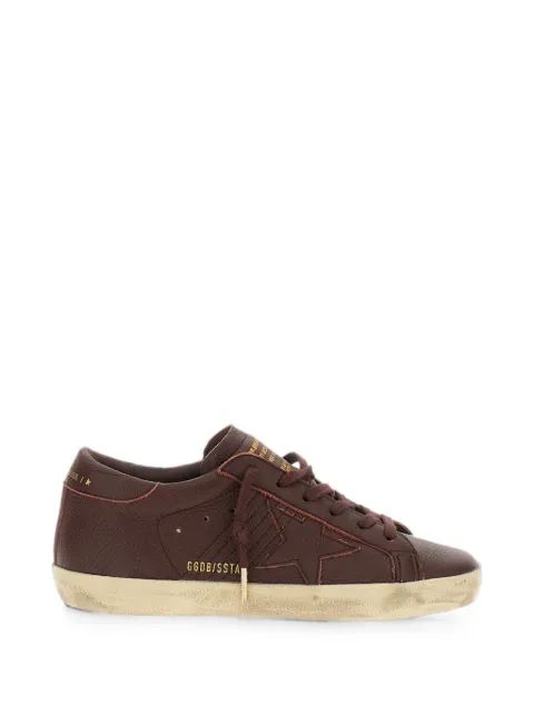GOLDEN GOOSE 디스트레스드 스타 패치 스니커즈