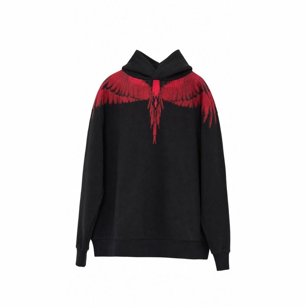 Marcelo Burlon Kids 패턴 프린트 후드티