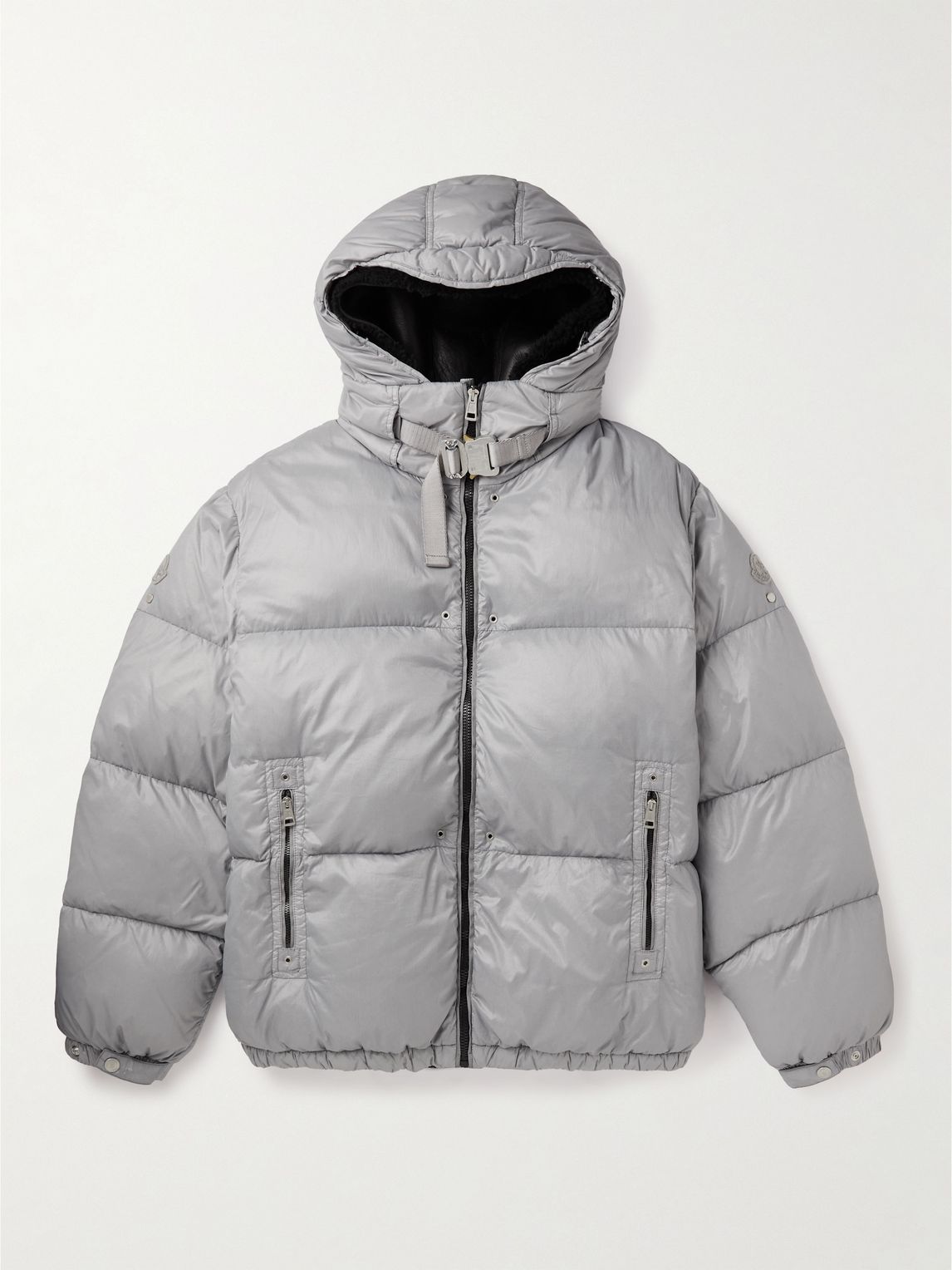 MONCLER GENIUS 6 몽클레르 1017 알릭스 9SM 퀼팅 셸 후드 다운 자켓