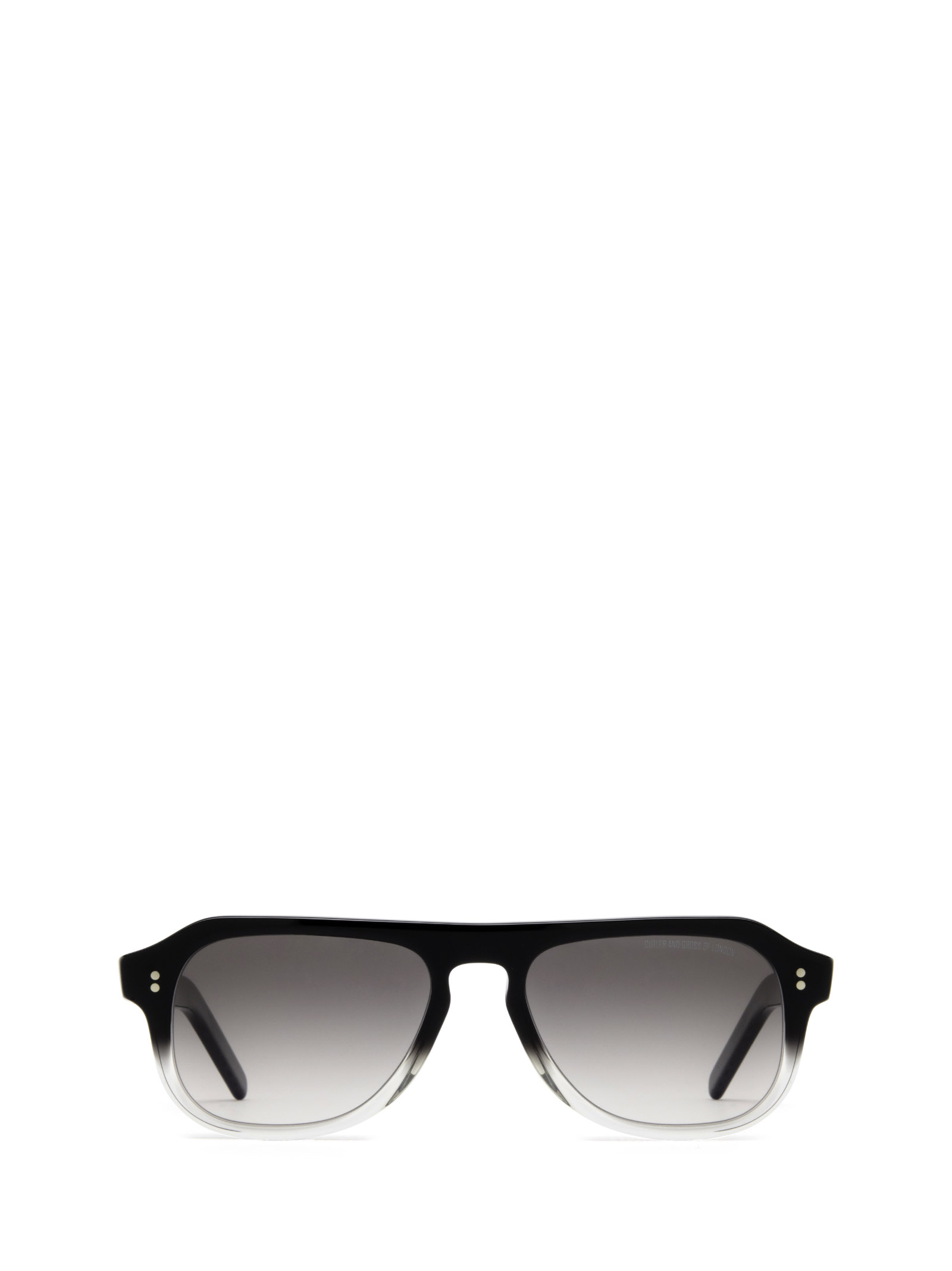 CUTLER AND GROSS 0822V2 선글라스 블랙 투 클리어 페이드 유니섹스