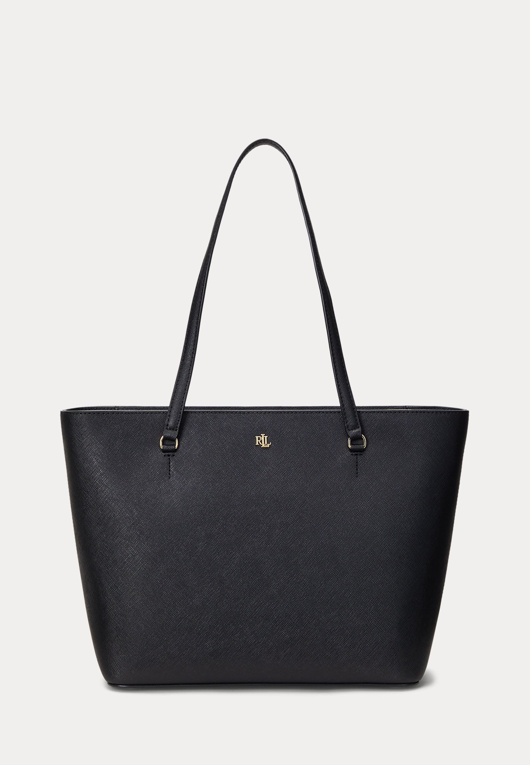 Ralph Lauren 크로스햇치 레더 미디엄 칼리 토트백