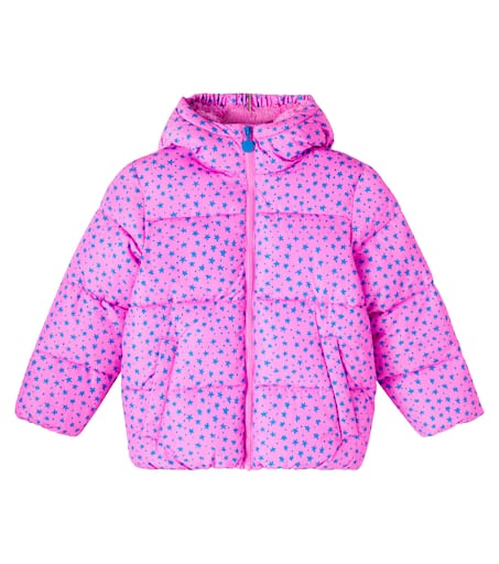 Stella McCartney Kids 프린트 퍼프 재킷
