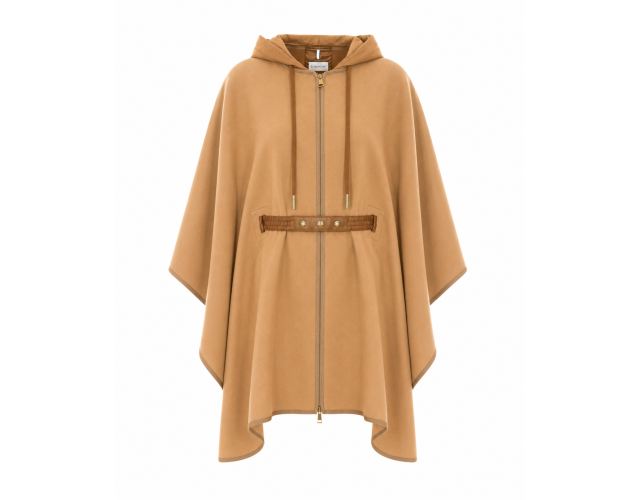 MONCLER 로고 패딩 케이프