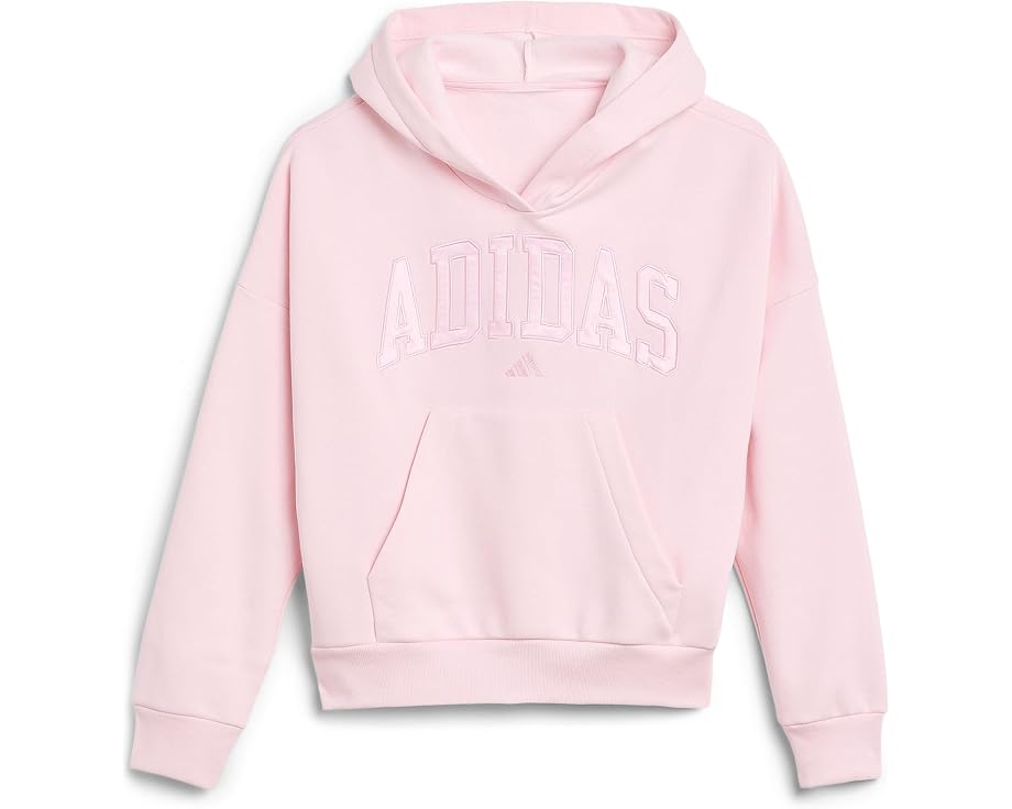 Adidas Kids 프론트 그래픽 플리스 후드티