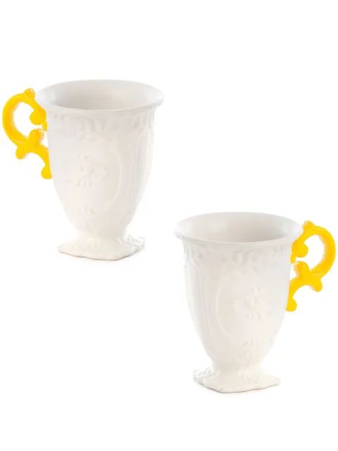 Seletti 아이웨어 포슬린 머그 세트 2p