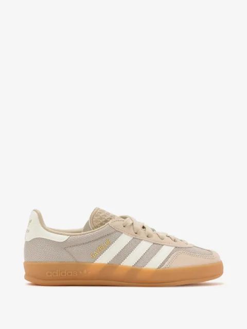 Adidas Kids 가젤 인도어 레이스업 스니커즈