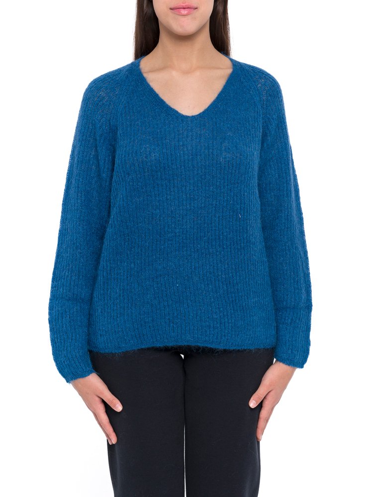 MAX MARA LEISURE Max Mara Leisure V-Neck Long-Sleeved Jumper