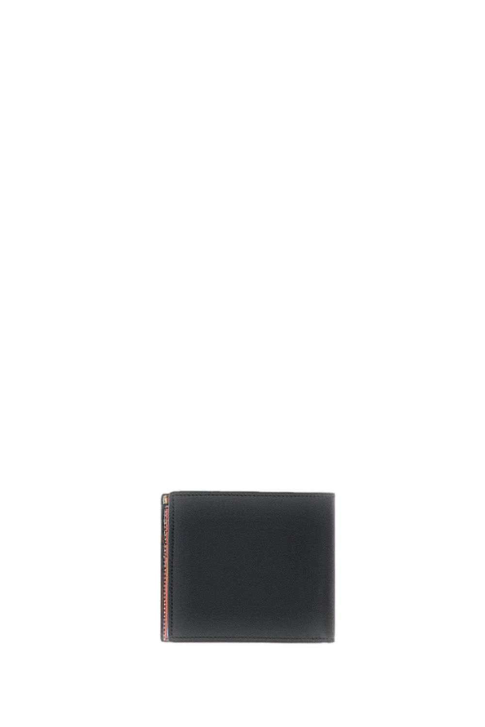 Paul Smith 블랙 스트라이프 가죽 지갑