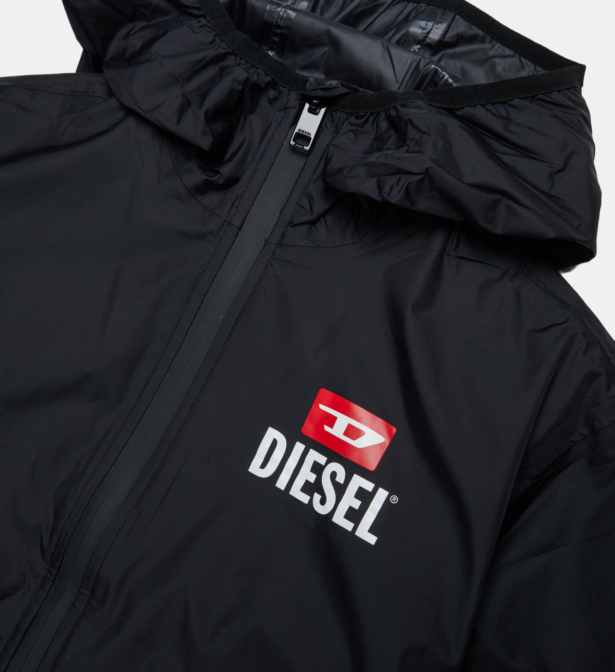 Diesel Kids 로고 인쇄 바람막이