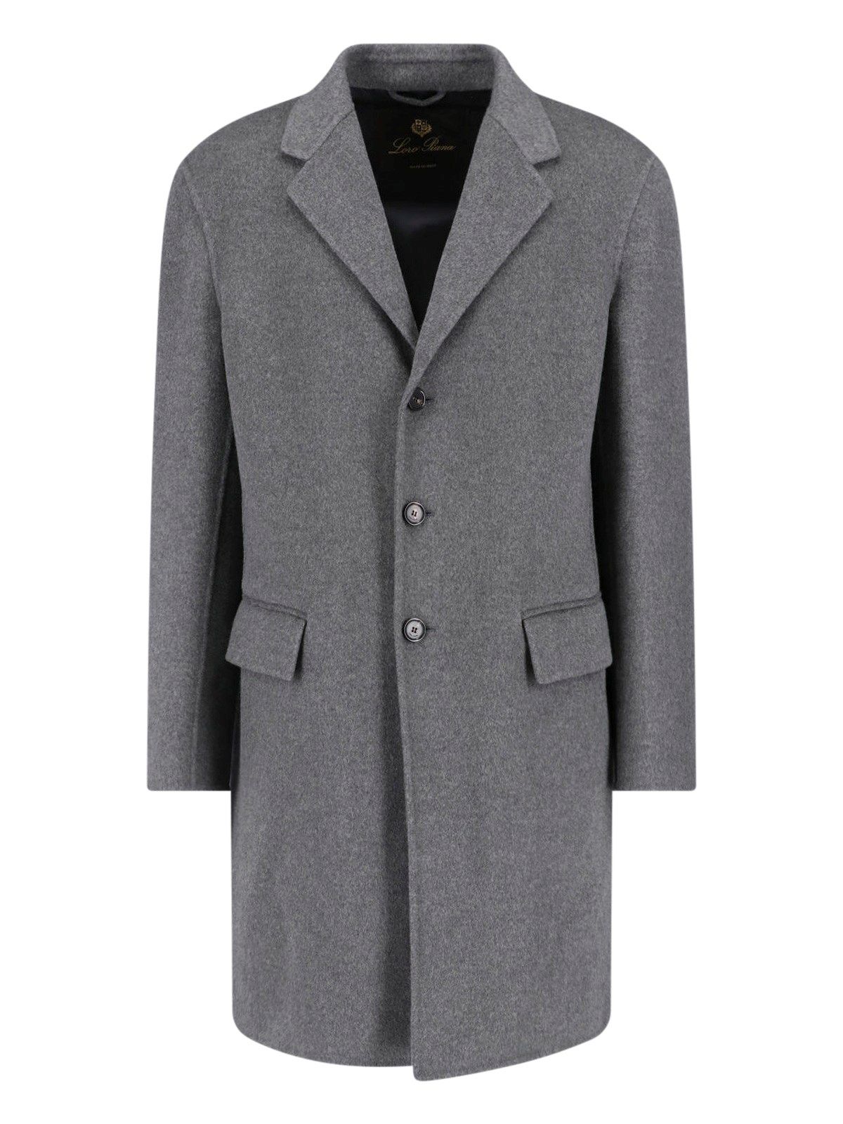 LOROPIANA 싱글 브레스트 코트 Paolo