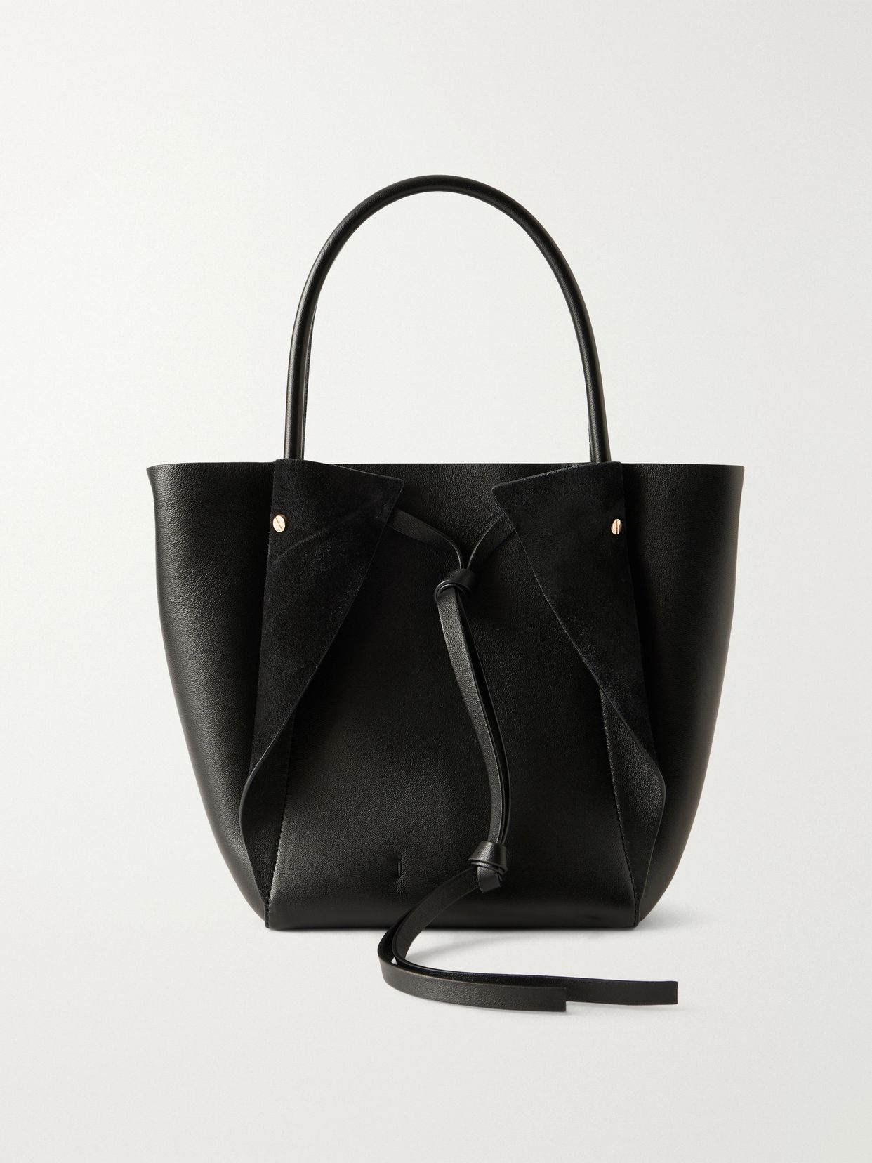 GABRIELA HEARST 마리자 스몰 스웨이드 가죽 토트