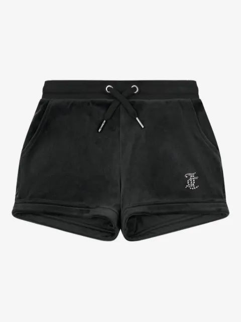 Juicy Couture Kids 로고 스터드 반바지