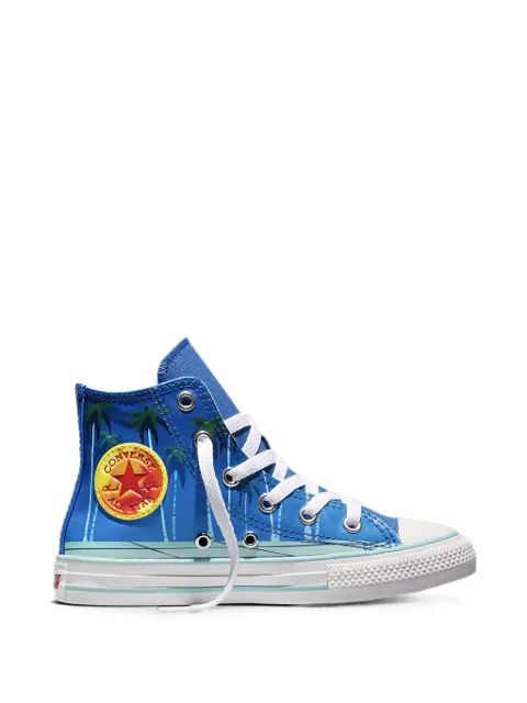 Converse Kids 드래곤볼 Z 퓨전 척 테일러 올스타 하이탑 스니커즈