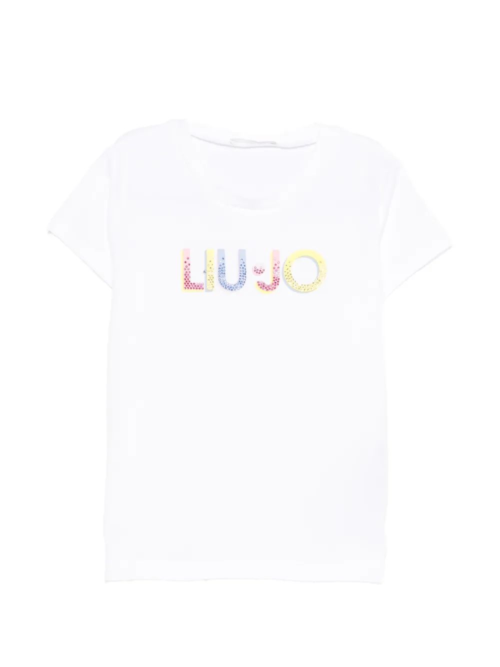 Liu Jo Kids 로고 장식 티셔츠