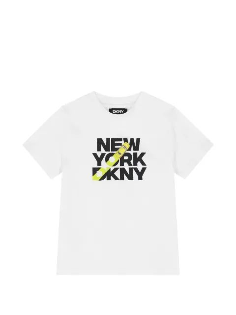 Dkny Kids 로고 프린트 티셔츠