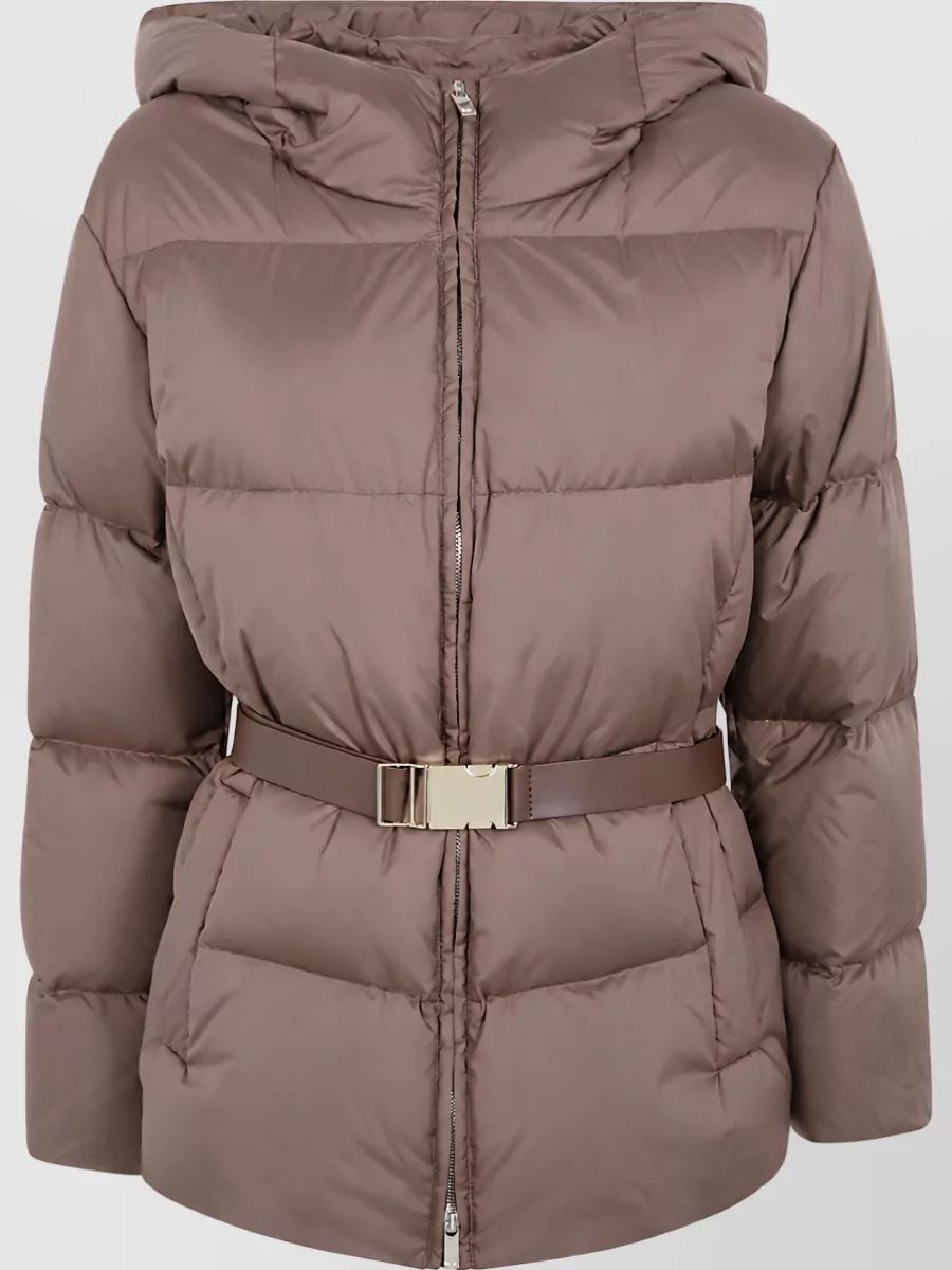 S Max Mara 벨트 크롭 자켓