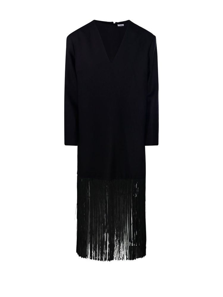 BY MALENE BIRGER 멜라 프린지 미디 드레스