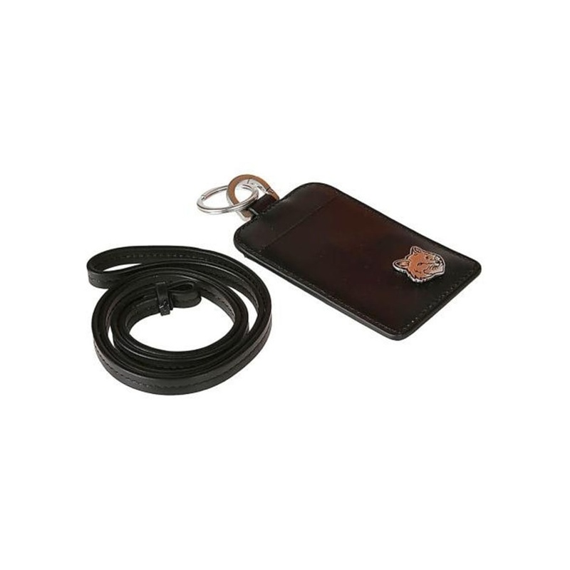 MAISON KITSUNÉ 메종키츠네 폭스 헤드 넥 카드지갑 카드홀더 MM05348LC0043 P199