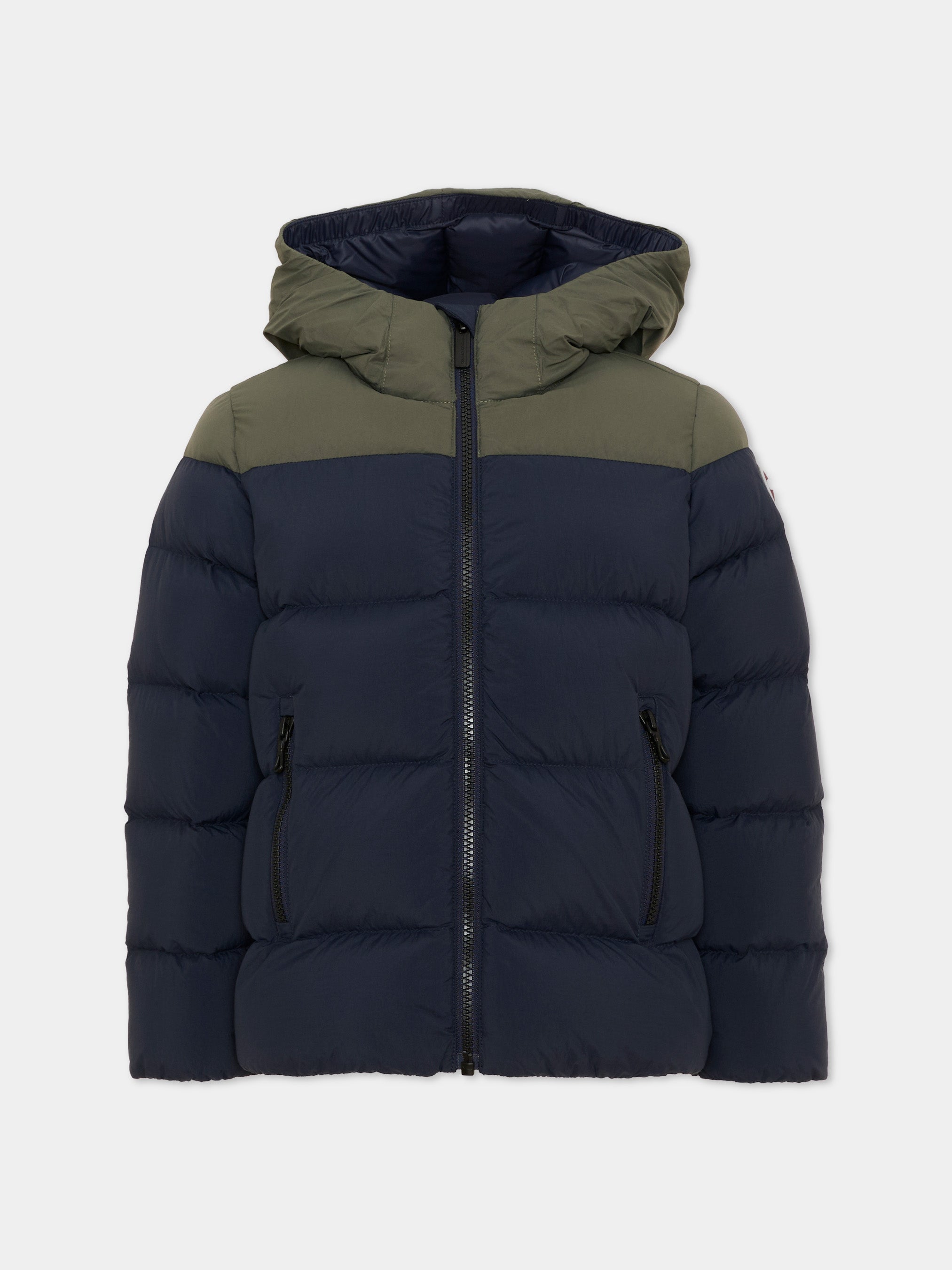 Colmar Kids 블루 다운 자켓