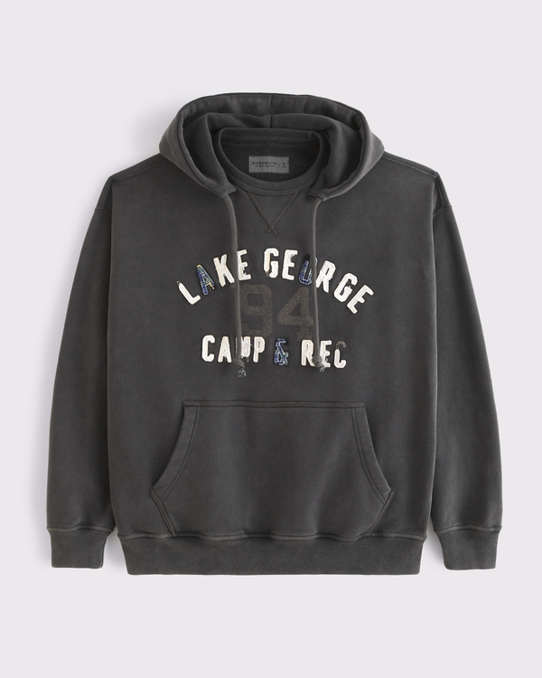 Abercrombie & Fitch 애프터후드 그래픽 포버