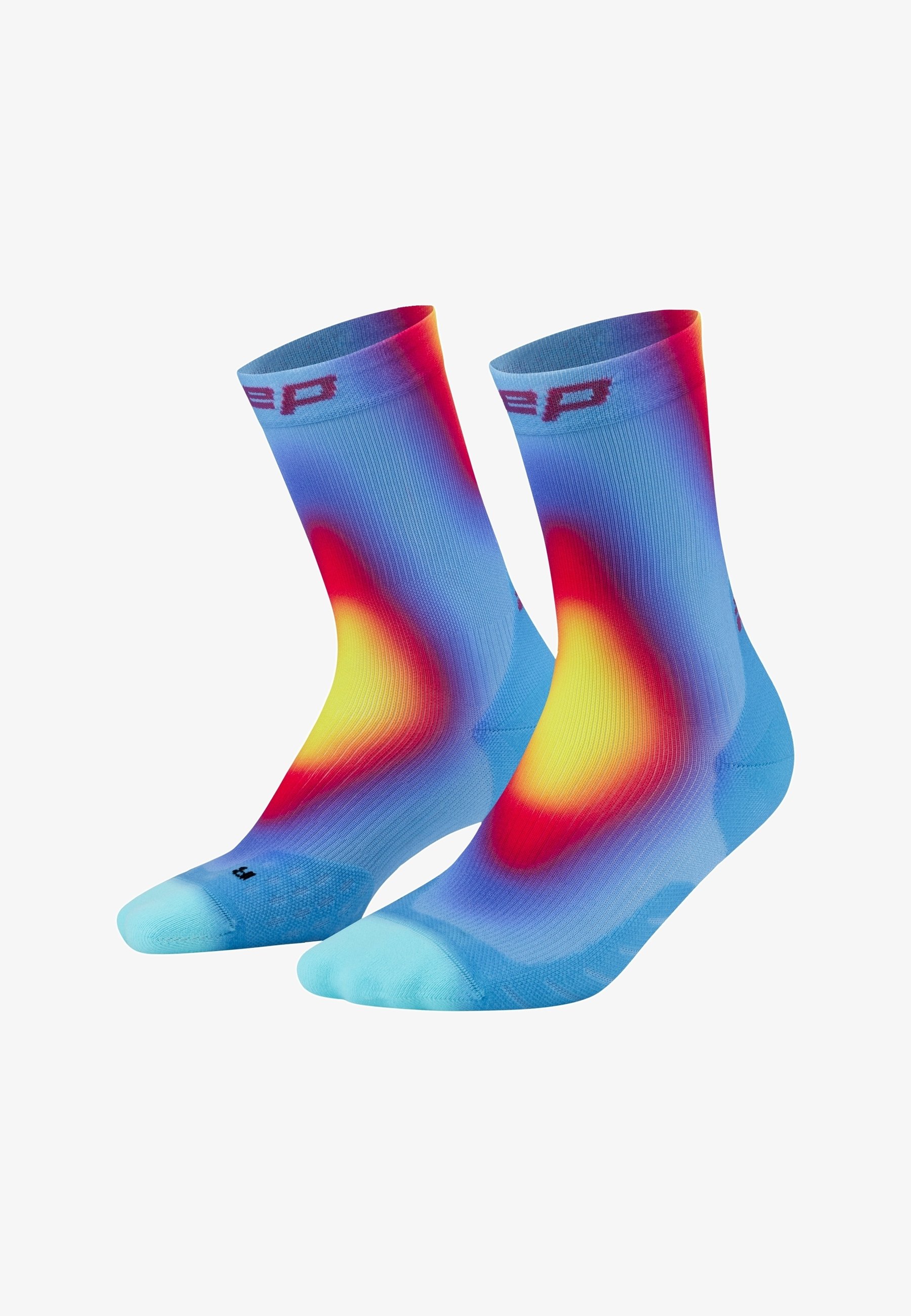 CEP RUN EDT. 그라디언트 양말 미드컷 5.0