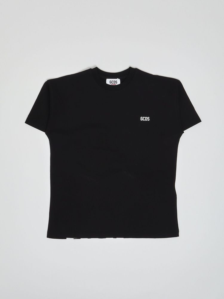 Gcds Kids 로고 반팔 티셔츠