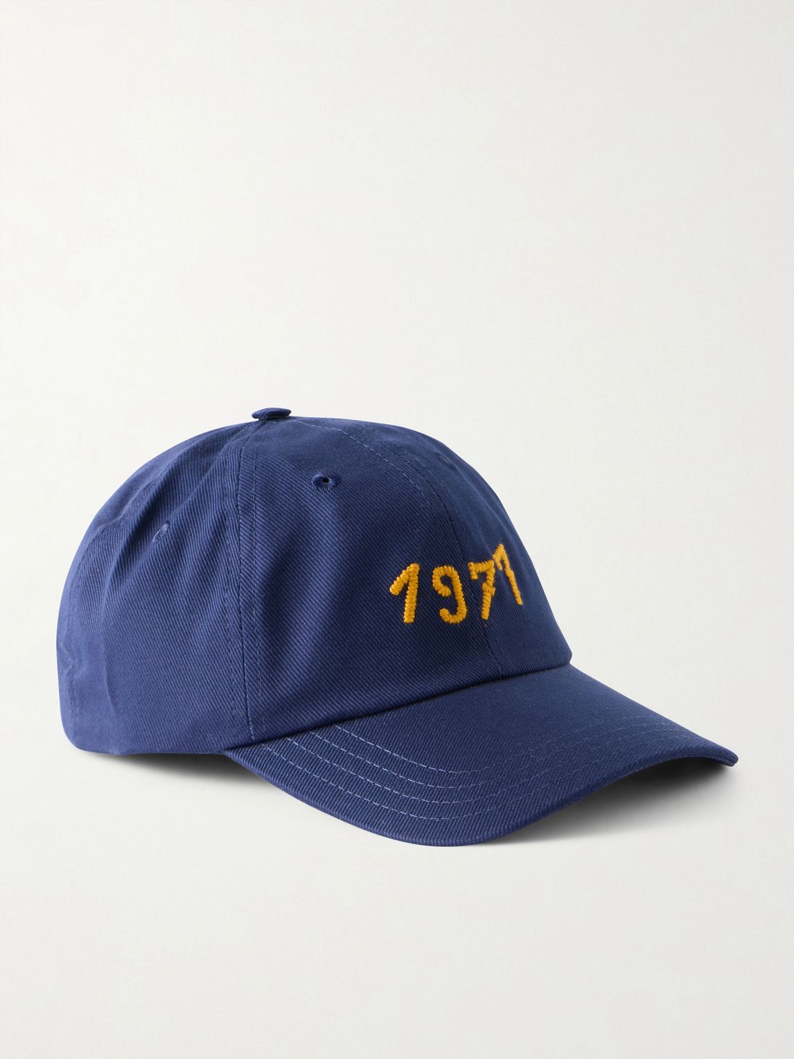 DRAKE'S  1977 자수 면 트윌 야구 모자