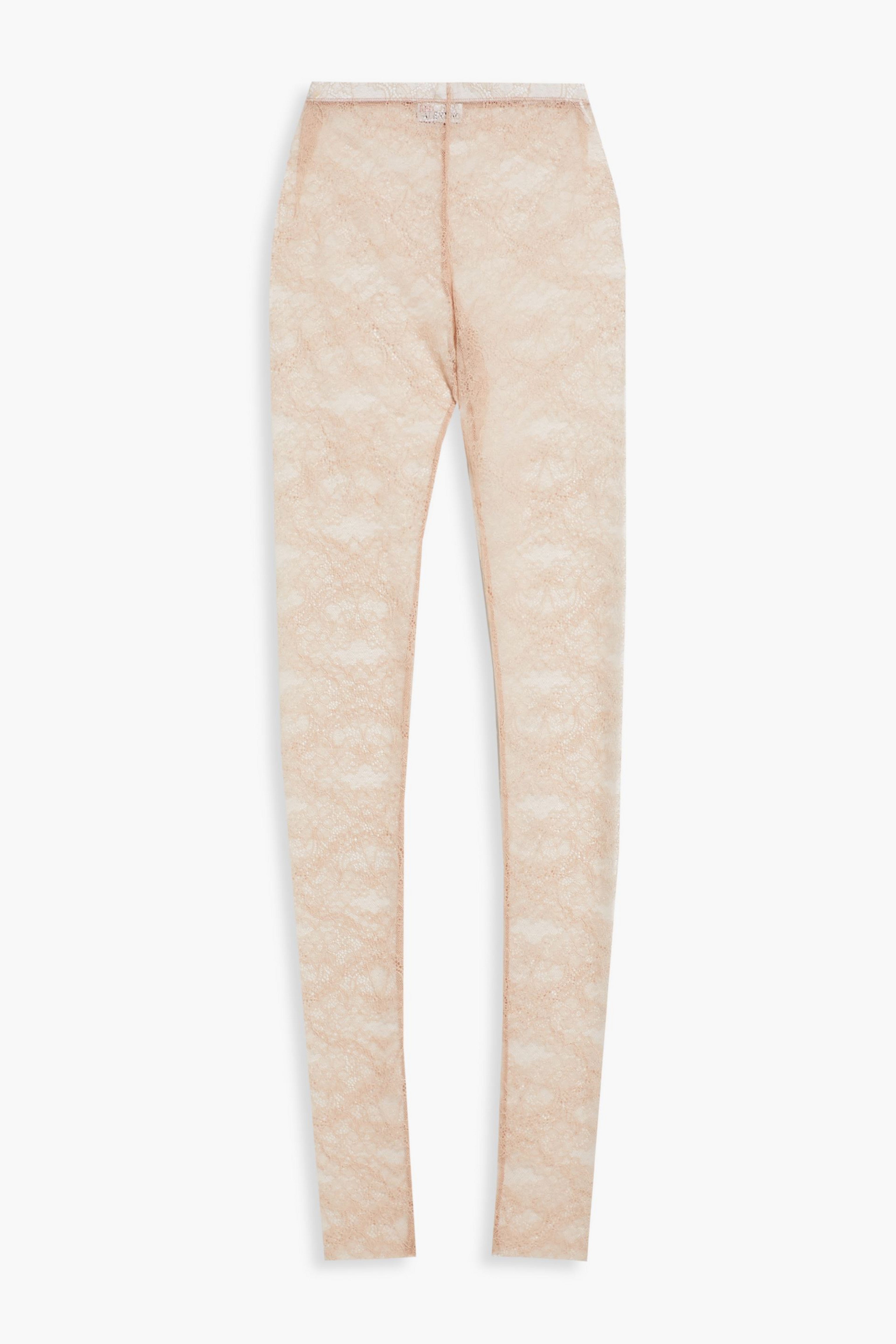 RED VALENTINO 코드 레이스 레깅스