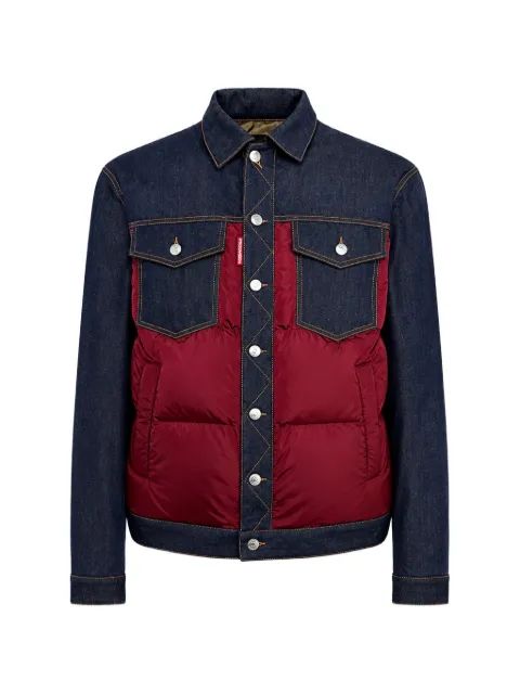 Dsquared2 하이브리드 퍼프 자켓
