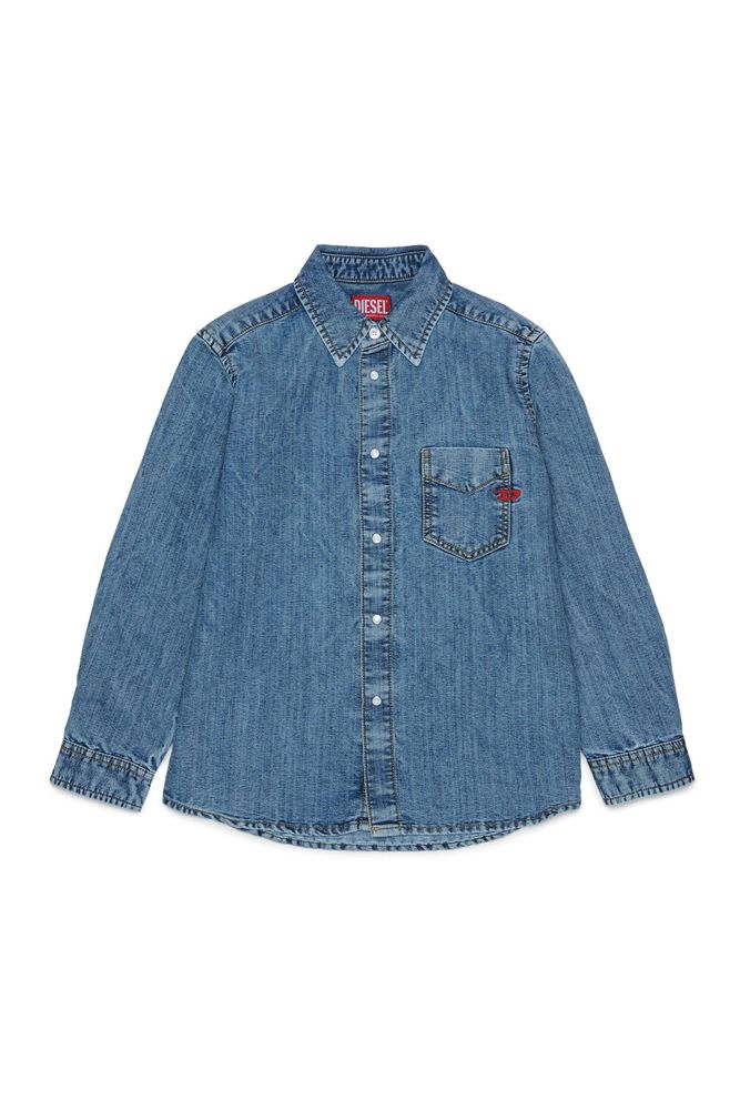Diesel Kids Csimplyp 데님 셔츠