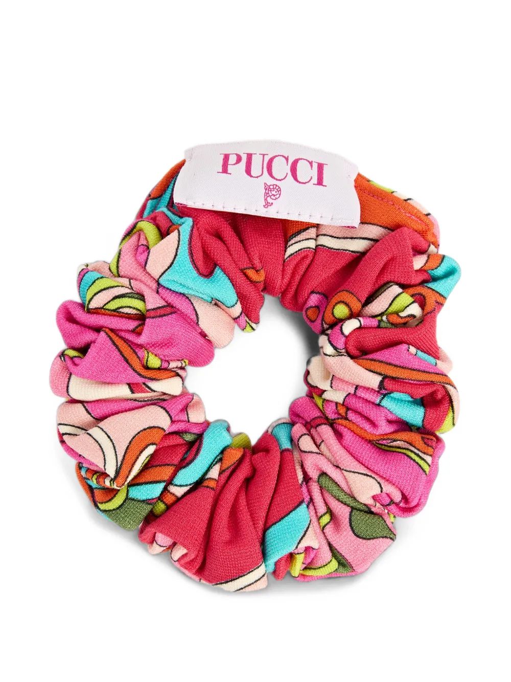 PUCCI KIDS 오르키데이 프린트 스크런치