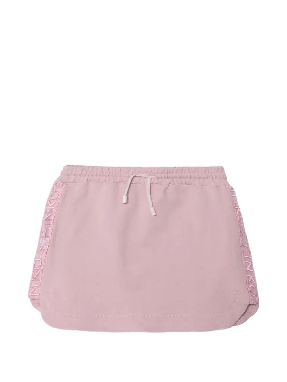 Pinko Kids 로고 테이프 미니 스커트