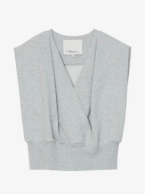 3.1 PHILLIP LIM 브이넥 민소매 탑