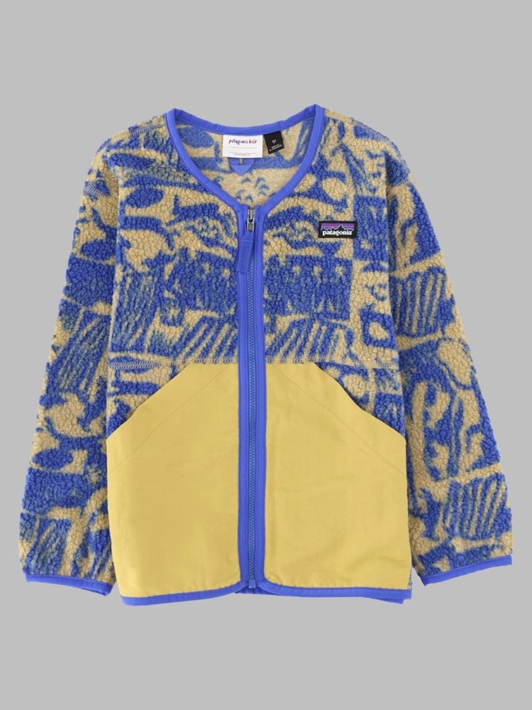 Patagonia Kids 셔링 집업 자켓