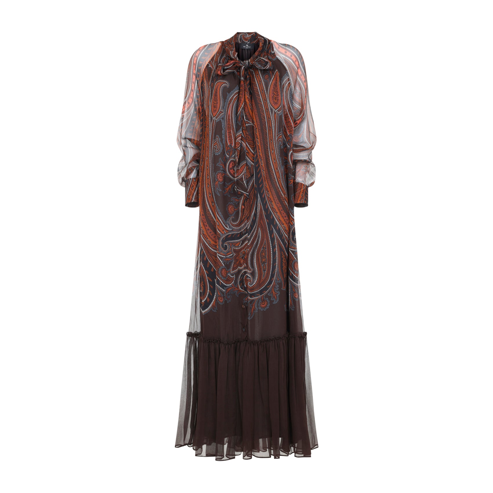 ETRO 에트로 실크 롱 드레스