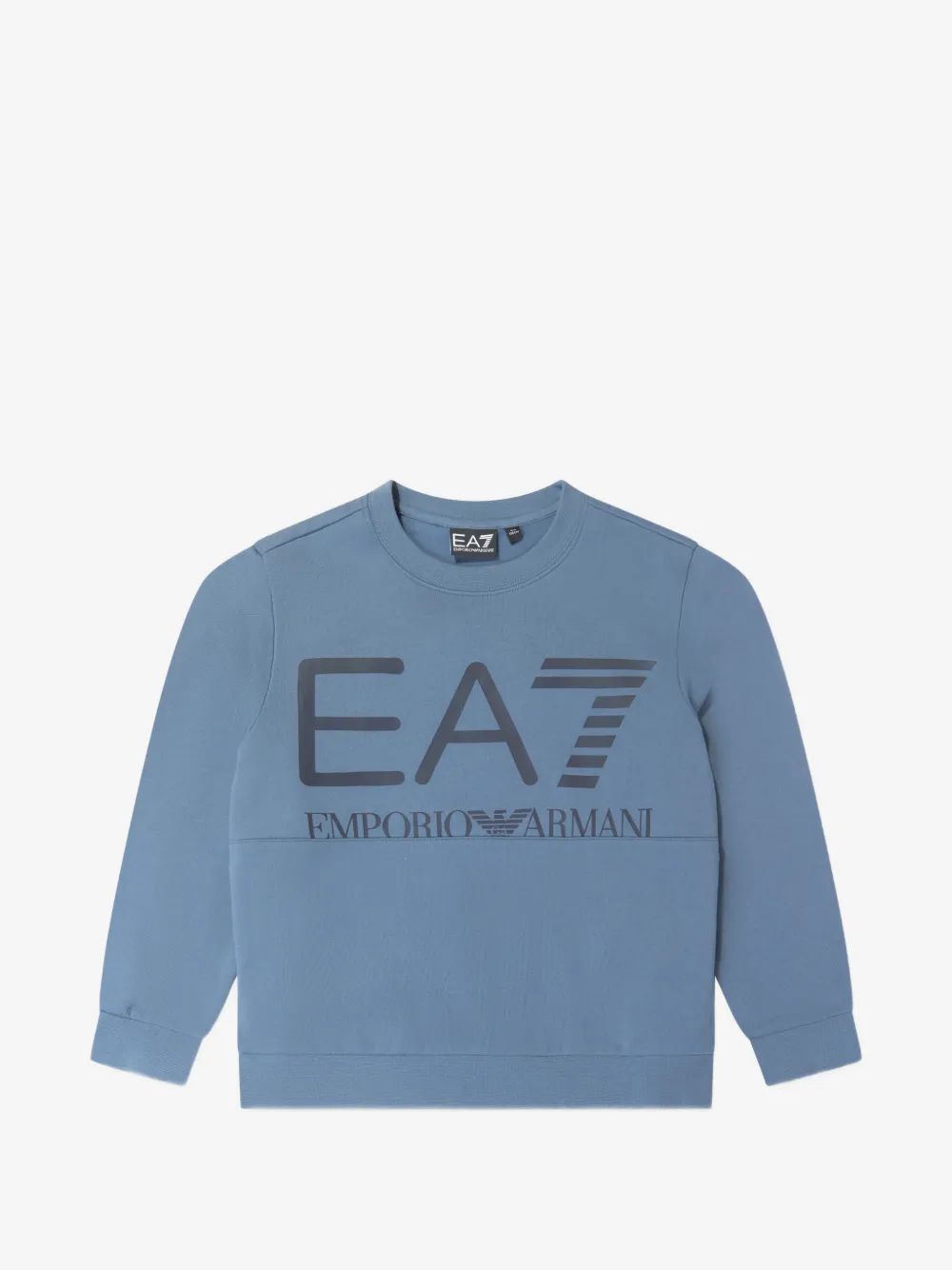 Emporio Armani Kids EA7 로고 프린트 맨투맨