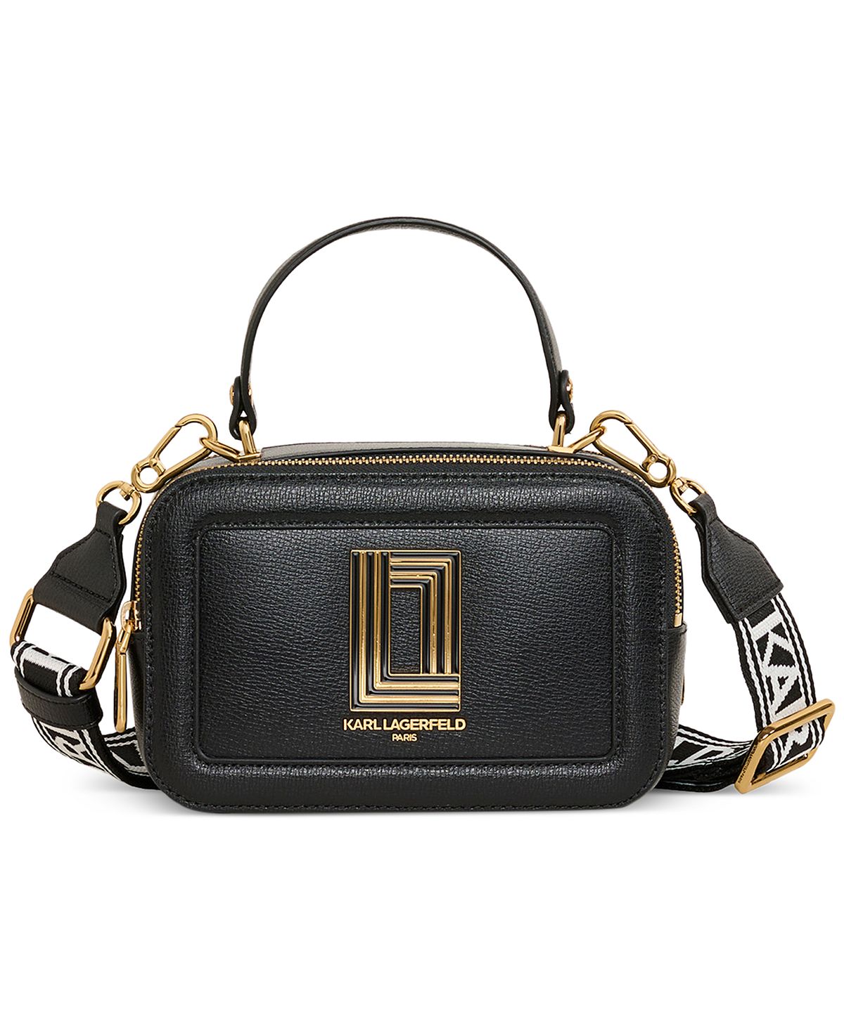 KARL LAGERFELD 시몬 카메라 스몰 크로스바디 백