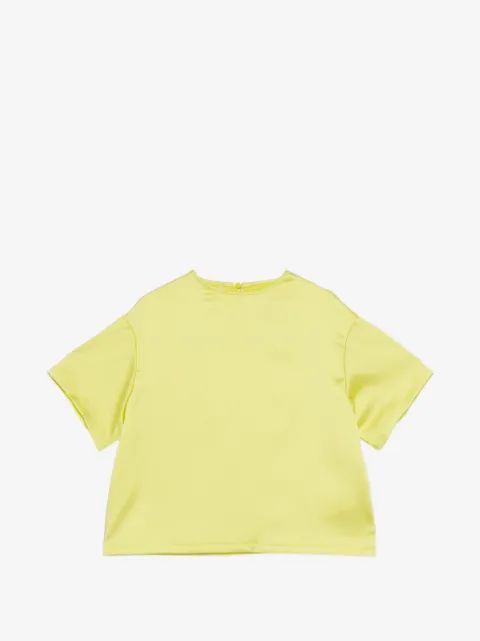 Douuod Kids 사틴 피니시 반팔 티셔츠