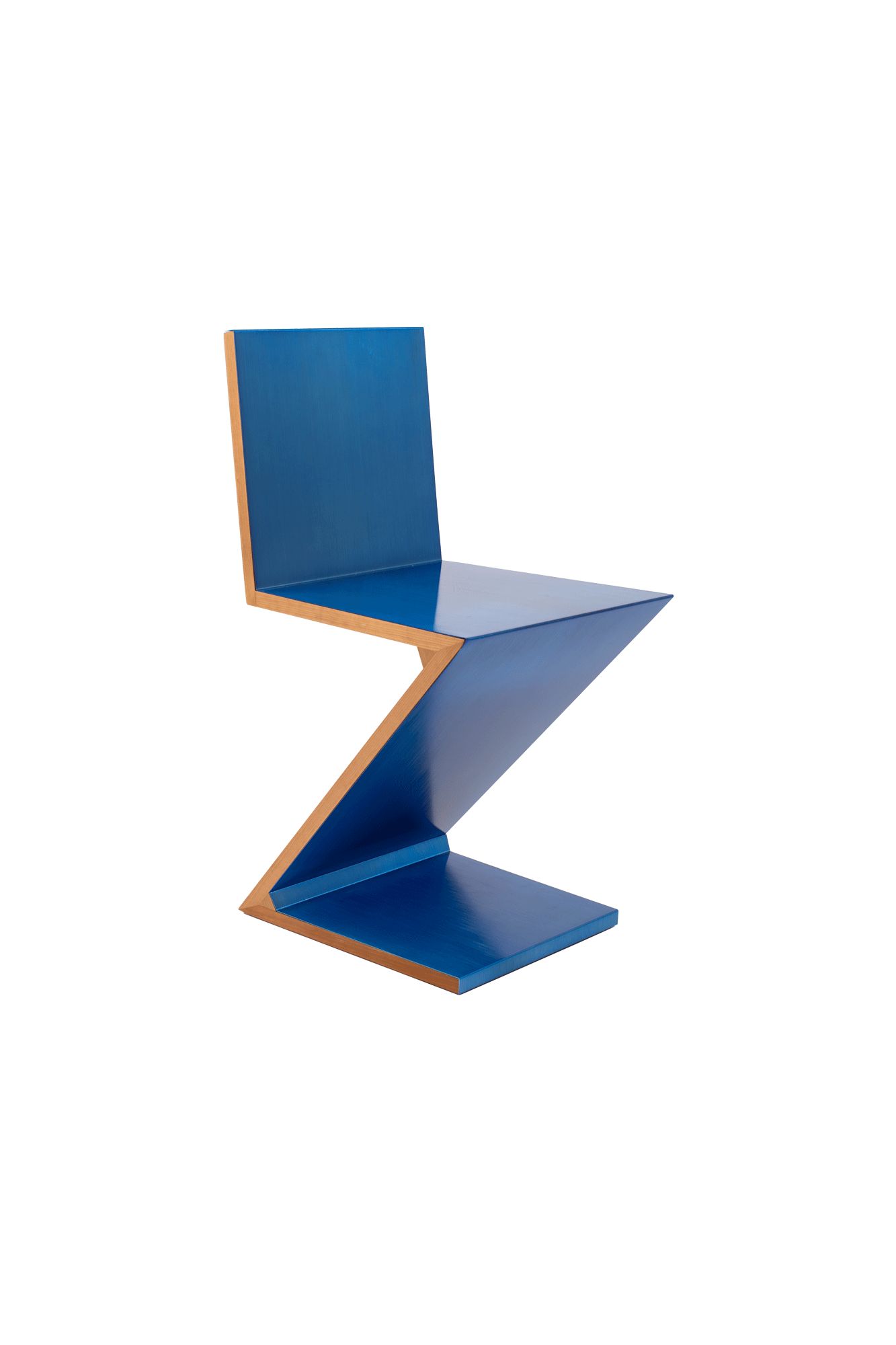 CASSINA 지그재그 원 블록 다운 블루