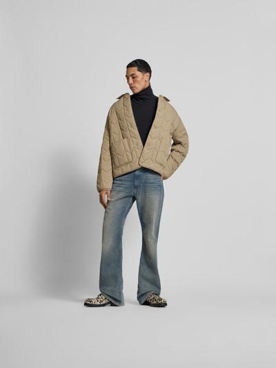MAISON KITSUNÉ 타우프 버튼 블루종