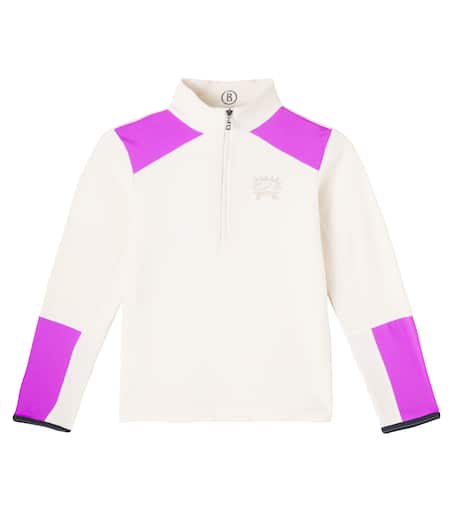 Bogner Kids 밍고 플리스 하프 집업 스웨트셔츠