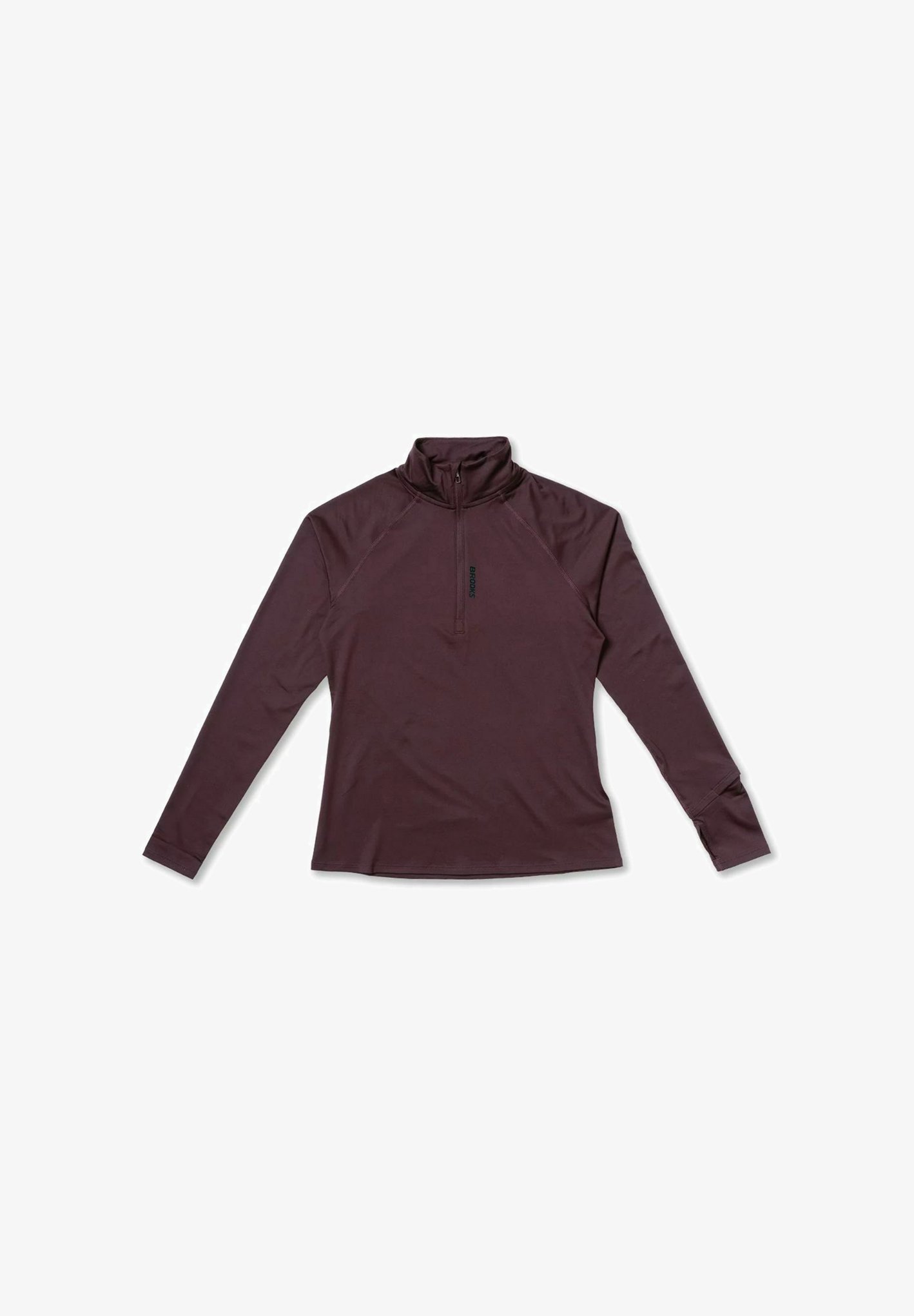 Brooks Running DASH 1/2 ZIP 3.0 긴팔 탑