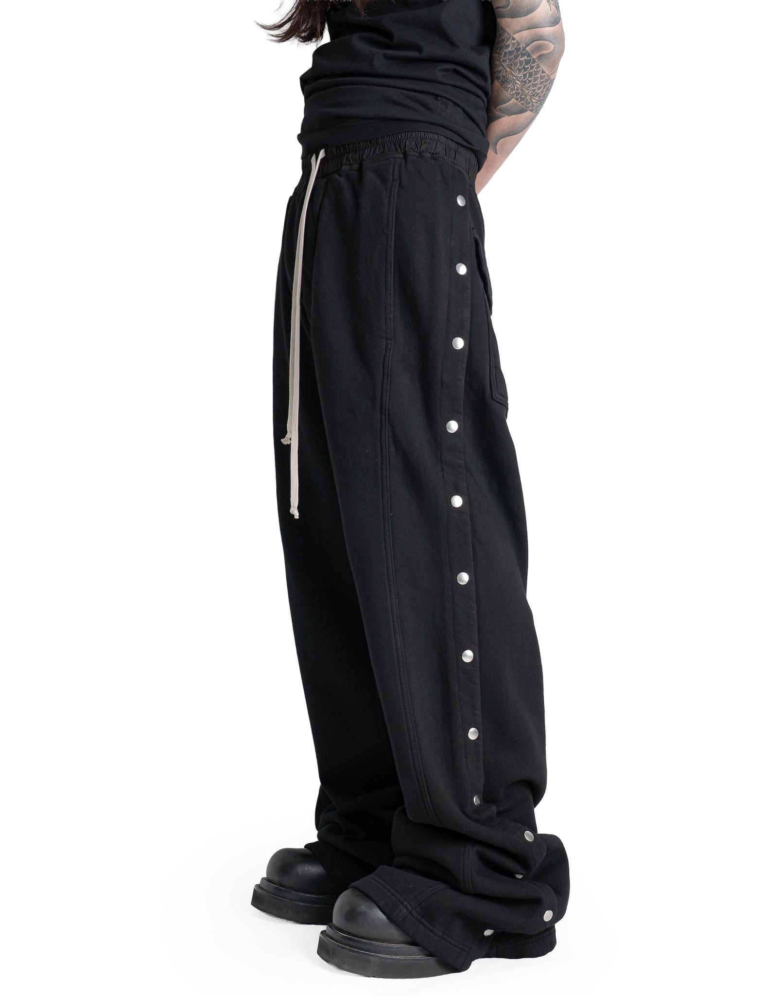 RICK OWENS DRKSHDW 와이드 푸셔 팬츠