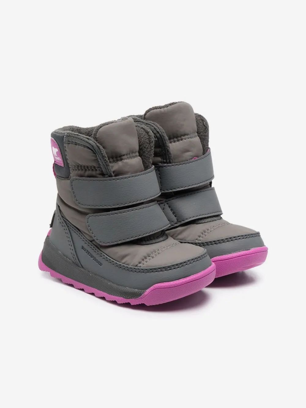 Sorel Kids 휘트니 II 터치 스트랩 스노우 부츠