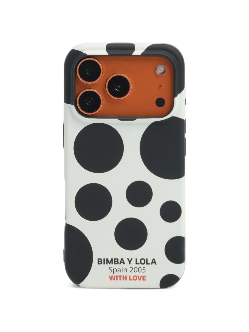 Bimba Y Lola 아이폰 17 프로 맥스 도트 하드 케이스